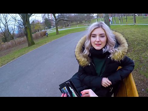 ❤️ Swallows hot cum coigreach airson airgead - blowjob anns a 'phàirc le Eva Elfie Porn anal  aig gd.tube-sexer-com.ru ﹏